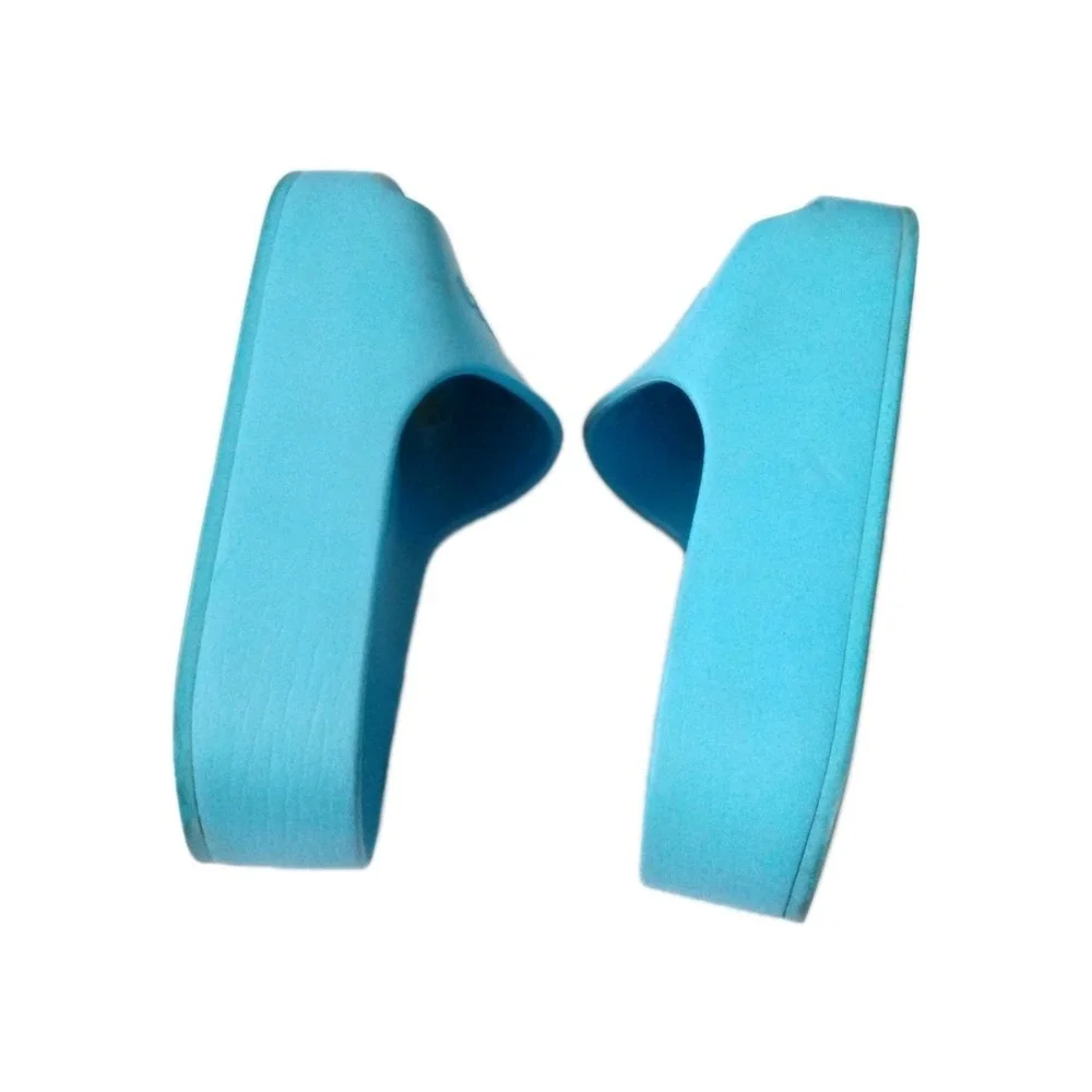 Balenciaga Mono‎ Chunky Platform Rubber Slides Sandals Pool Beach Logo Women's 9 - Picture 2 of 4